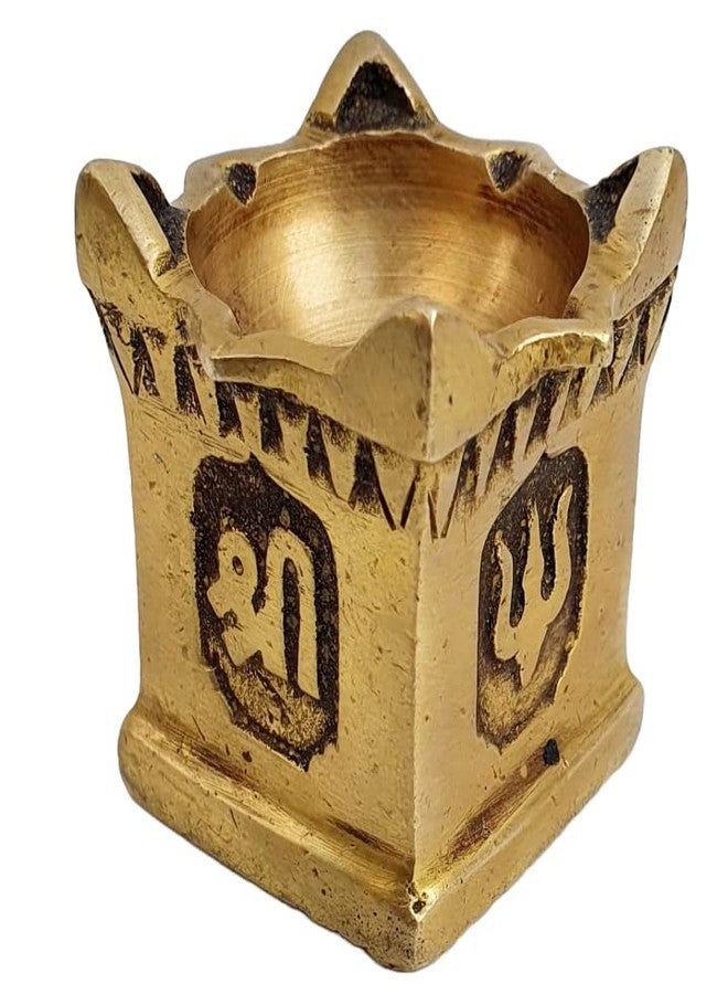 Mohan Jodero Tulsi Deepak Diya/Tulsi Diya/Tulsi Deepam/Oil Lamp for Pooja - Image 5